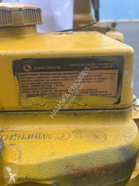 Náhradní díly stavba John Deere 6068TFM75 USED