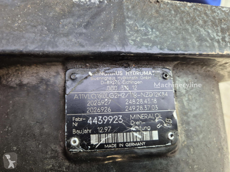 قطع غيار الأشغال العمومية Terex hydro pomp
