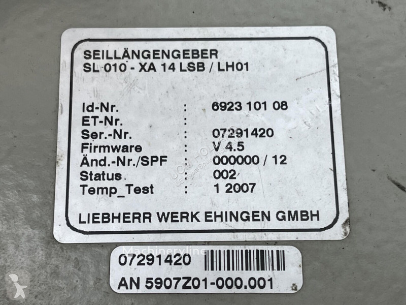 قطع غيار الآليات الثقيلة Liebherr