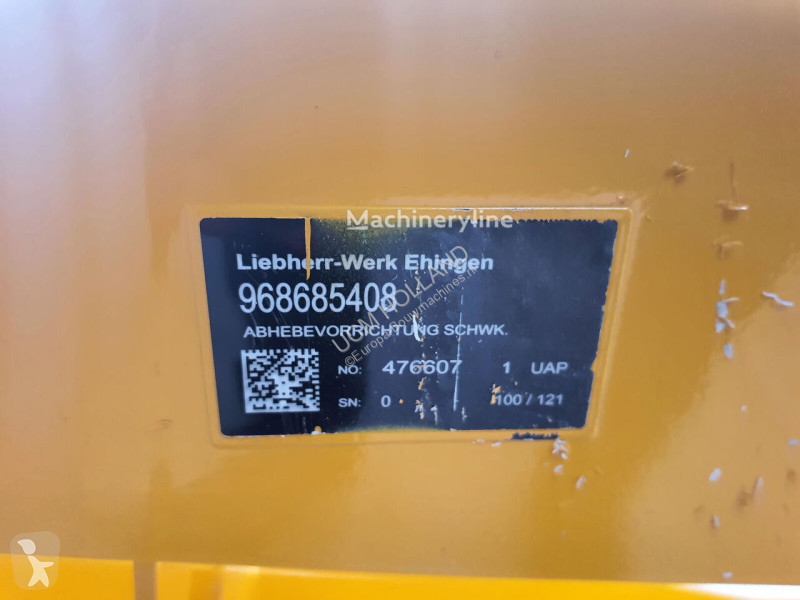 Losse onderdelen bouwmachines Liebherr
