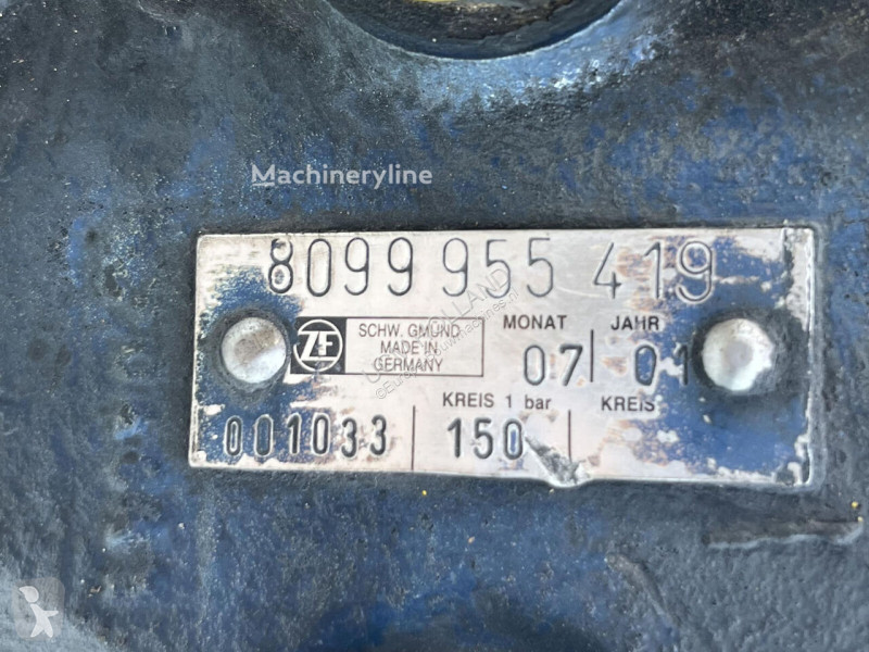 Reservdelar anläggningsmaterial ZF LTM 1070 4.2...