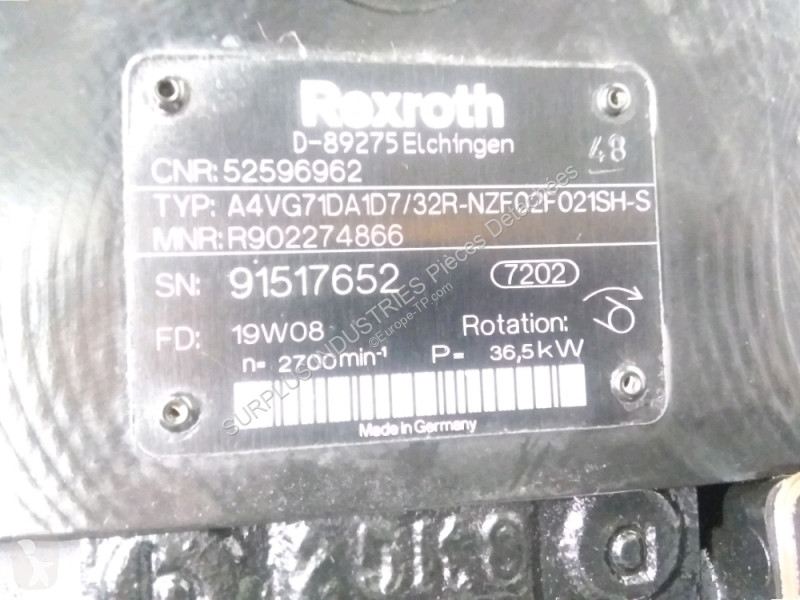 قطع غيار الأشغال العمومية Manitou MSI 35