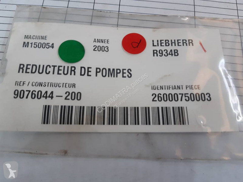 قطع غيار الأشغال العمومية Liebherr R934B