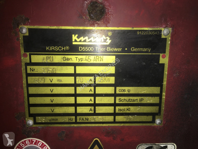 Náhradné diely na stavebné stroje Deutz...