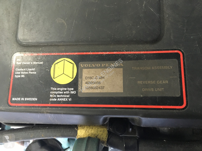 Losse onderdelen bouwmachines Volvo D16C-C MH USED