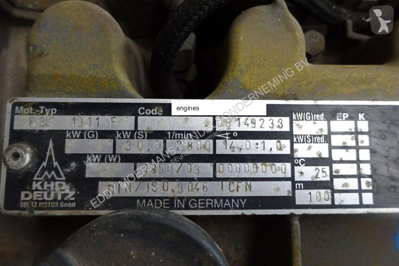 قطع غيار الأشغال العمومية Deutz Several