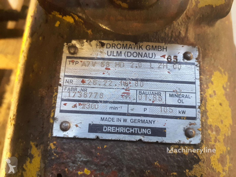 Peças máquinas de construção civil Krupp