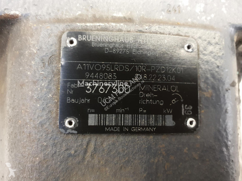 Náhradní díly stavba PPM Pompe hydraulique...