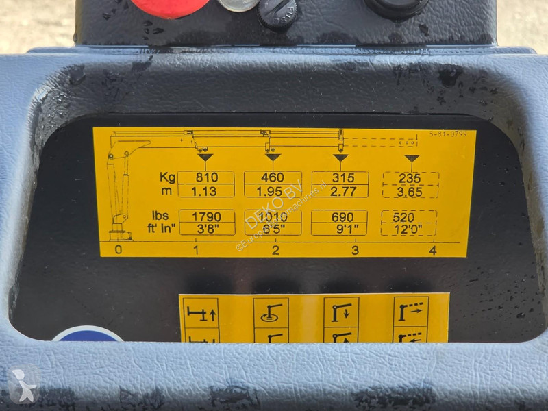 Teherautó felszerelések Hyva HA 10 E2 New crane...
