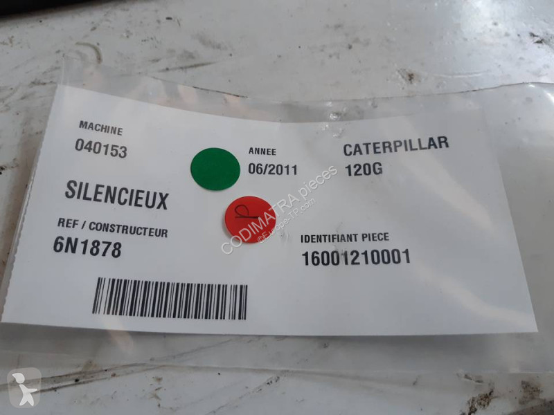 Pièces engins tp Caterpillar 120G