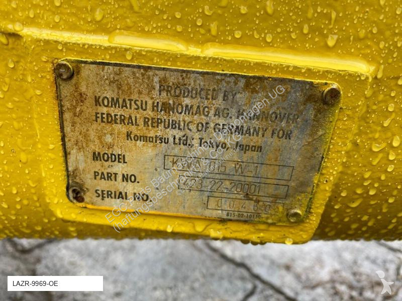 Losse onderdelen bouwmachines Komatsu Essieu...