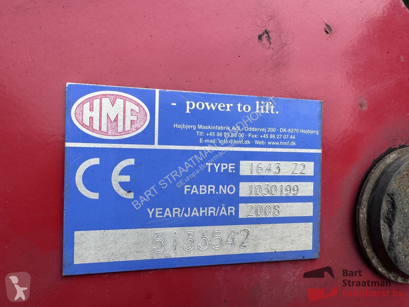 Reservedele til offentligt anlægsarbejde HMF...