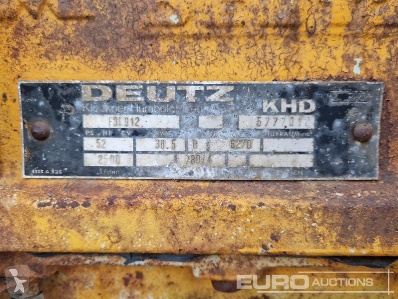 Losse onderdelen bouwmachines Deutz