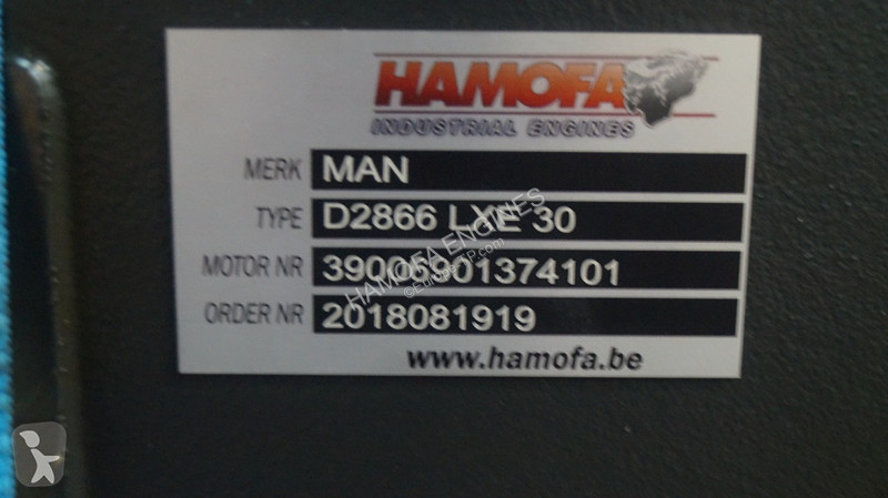 قطع غيار الأشغال العمومية MAN D2866-LXE30...