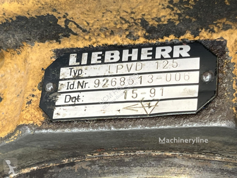 Peças máquinas de construção civil Liebherr