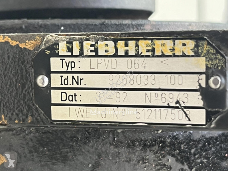 Losse onderdelen bouwmachines Liebherr