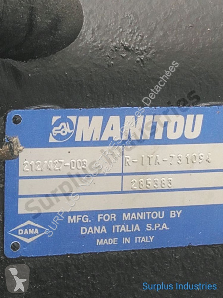 قطع غيار الأشغال العمومية Manitou MT 732
