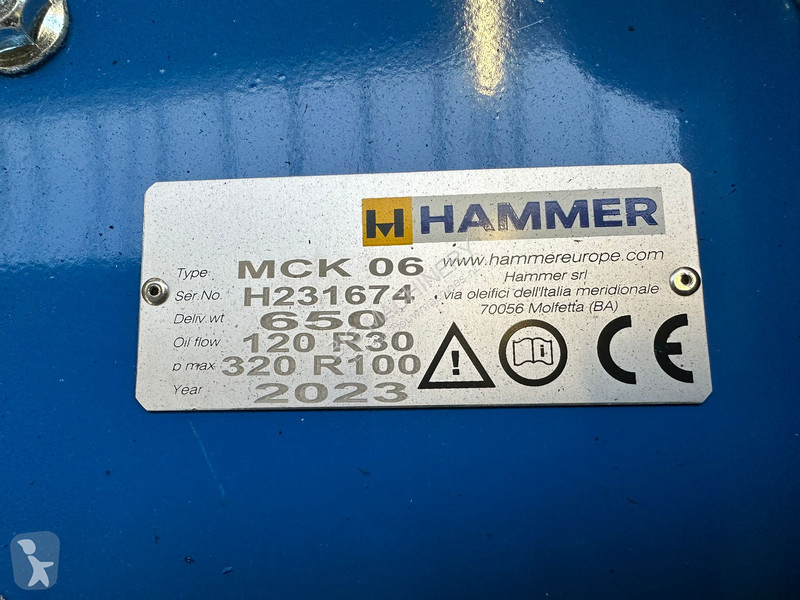قطع غيار الأشغال العمومية Hammer MCK06 shear
