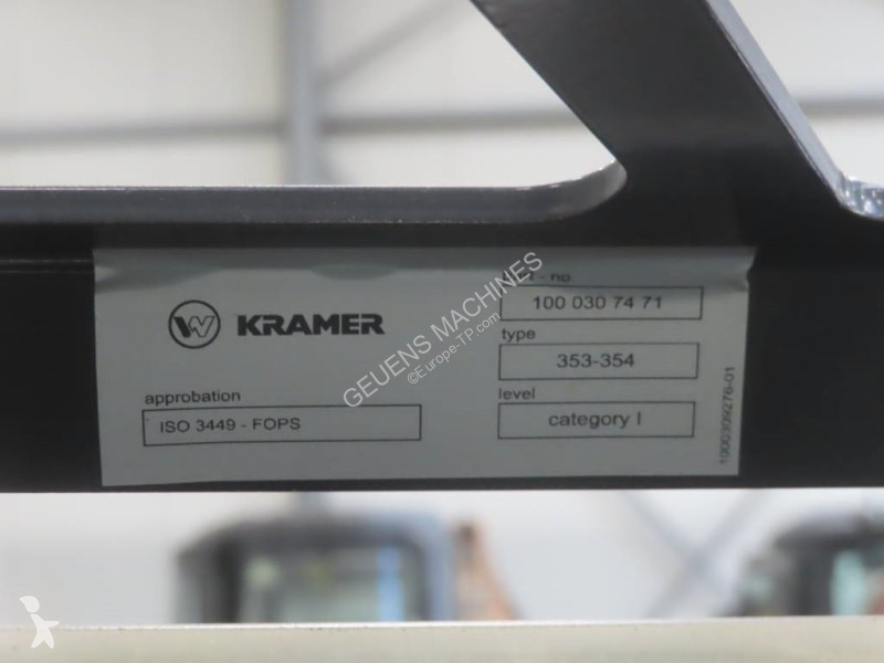 Losse onderdelen bouwmachines Kramer 353-354