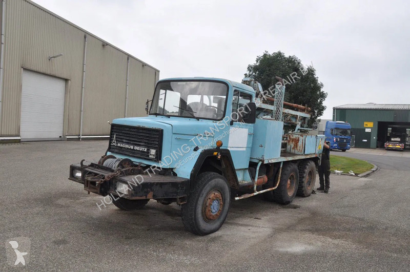 Bore-, hamre-, skæremaskine Magirus Deutz iveco...