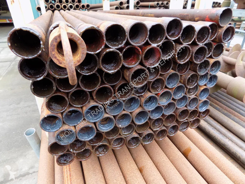 Bore-, hamre-, skæremaskine drilling pipe -...