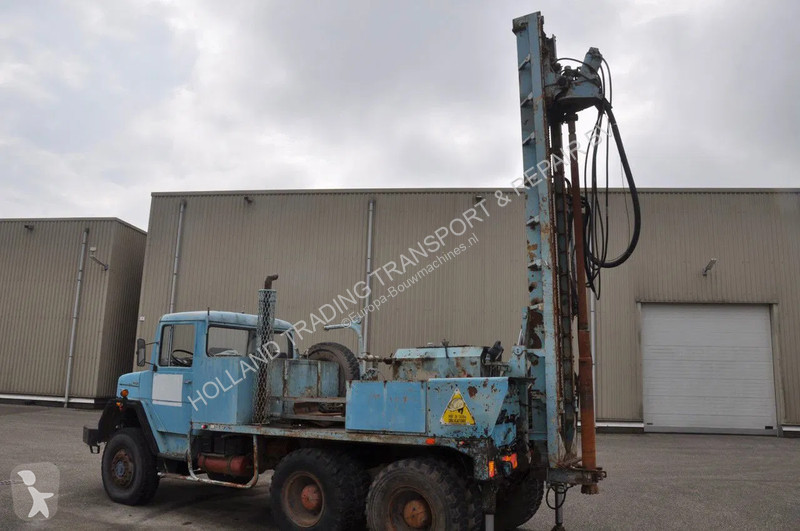 Bore-, hamre-, skæremaskine Magirus Deutz iveco...
