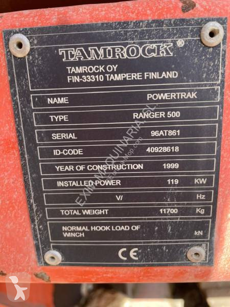 تخريم وتثقيب وتقطيع Tamrock RANGER 500