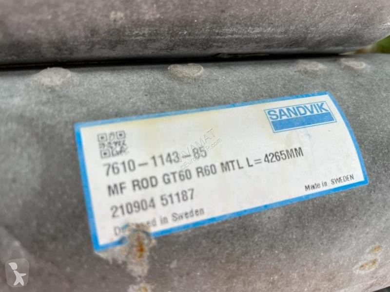 Boormachine, heistelling, sleuvenfrees Sandvik...