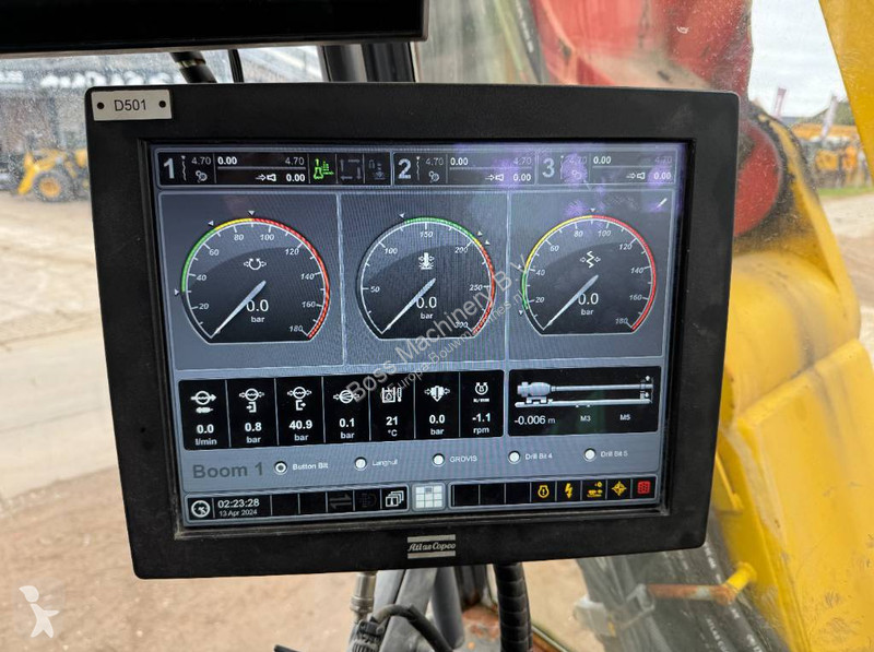 Bore-, hamre-, skæremaskine Atlas Copco XE3C -...