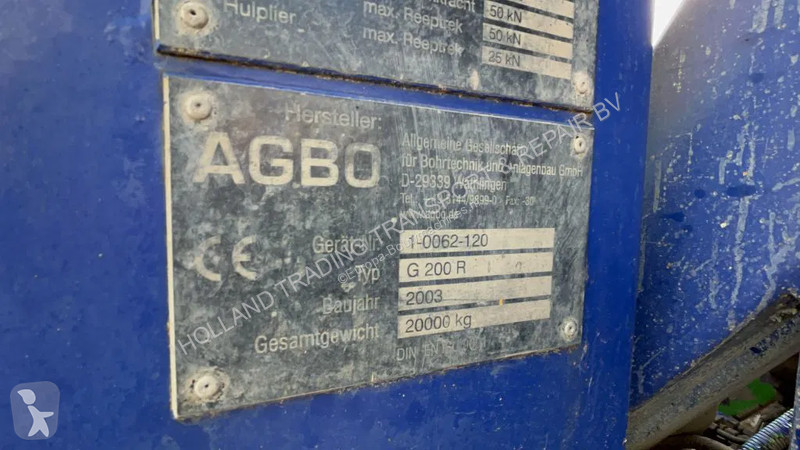 Trivellazione Agbo G200 R
