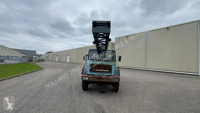 Bore-, hamre-, skæremaskine Bomag Iveco magirus...