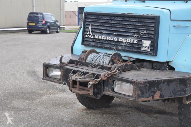 Bore-, hamre-, skæremaskine Magirus Deutz iveco...