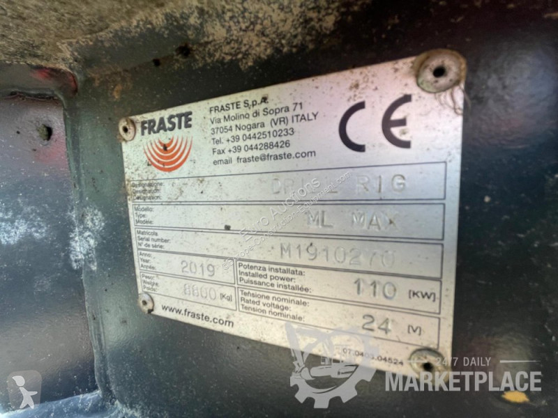 Свердління, забивання паль, земляні роботи...