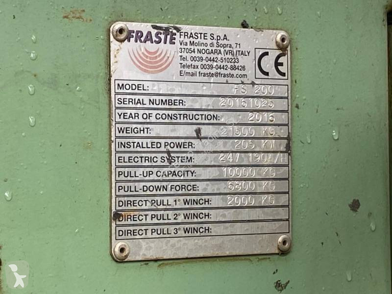 Vrtání, vytloukání, výkopy Fraste FS200