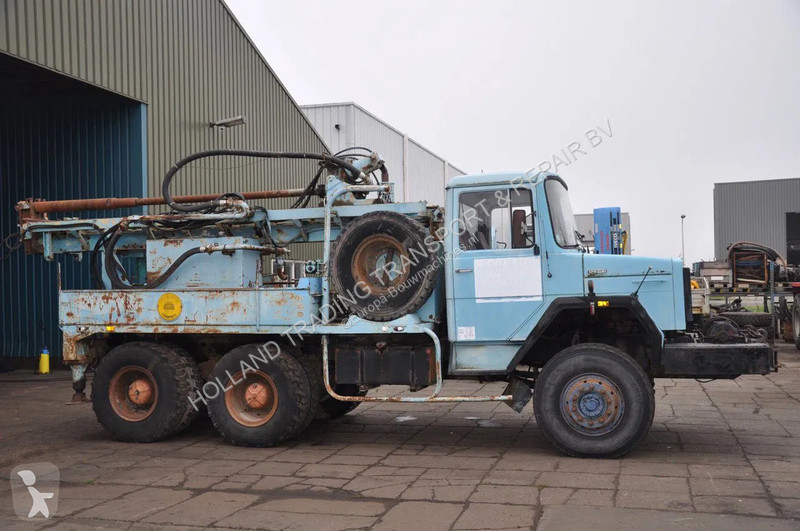 Bore-, hamre-, skæremaskine Magirus Deutz iveco...