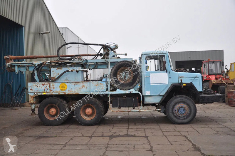 Bore-, hamre-, skæremaskine Magirus Deutz iveco...