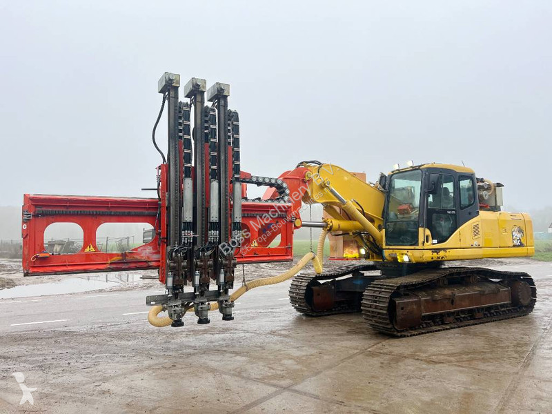 Bore-, hamre-, skæremaskine Komatsu + Wimmer...