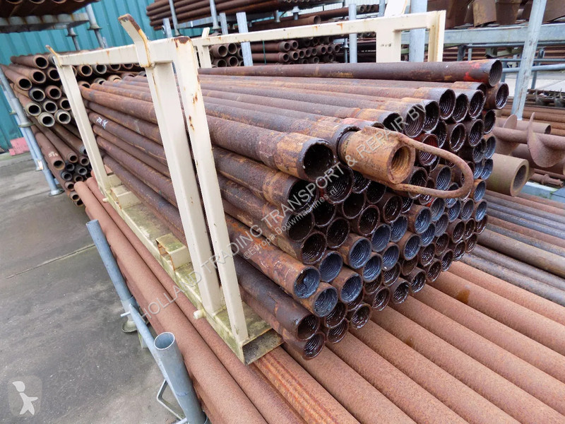 Bore-, hamre-, skæremaskine drilling pipe -...