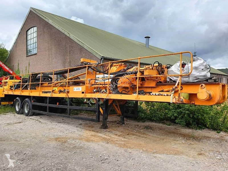 Bore-, hamre-, skæremaskine dril rig 10 ton,...