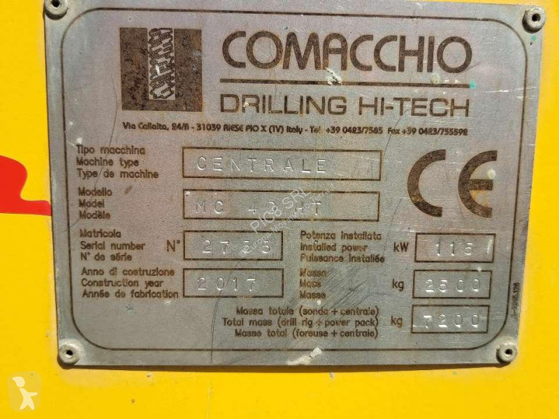 Vrtání, vytloukání, výkopy Comacchio MC 4D