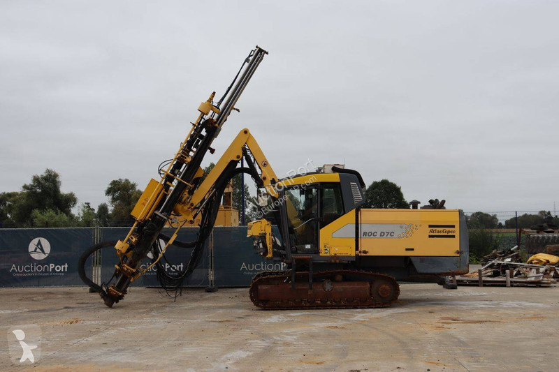 تخريم وتثقيب وتقطيع Atlas Copco D7C