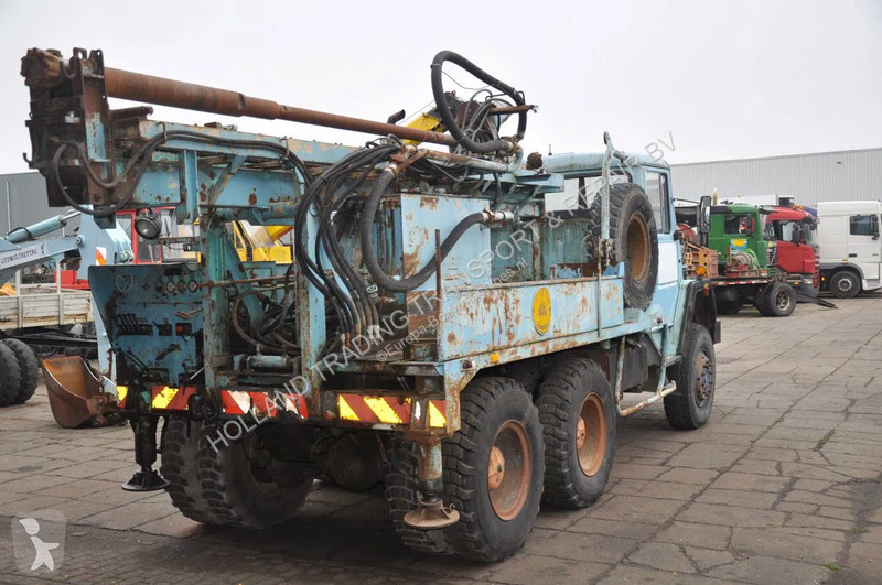 Bore-, hamre-, skæremaskine Magirus Deutz iveco...