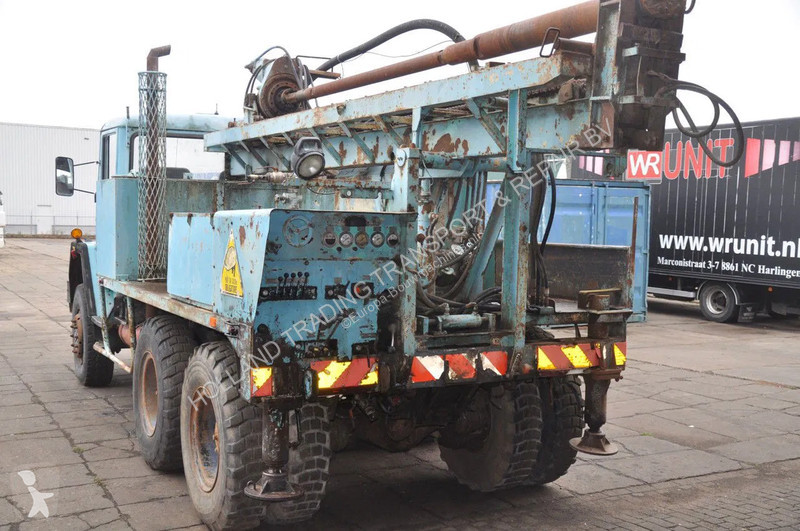 Bore-, hamre-, skæremaskine Magirus Deutz iveco...