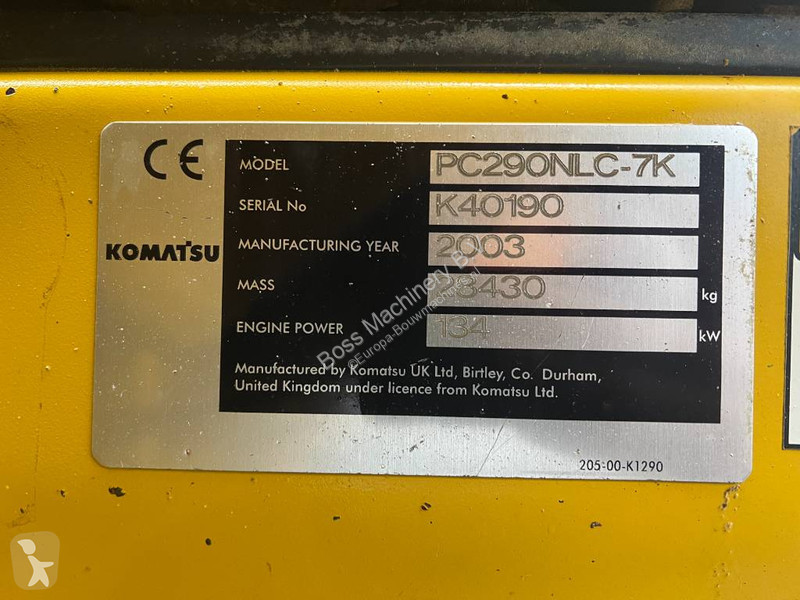 Bore-, hamre-, skæremaskine Komatsu + Wimmer...