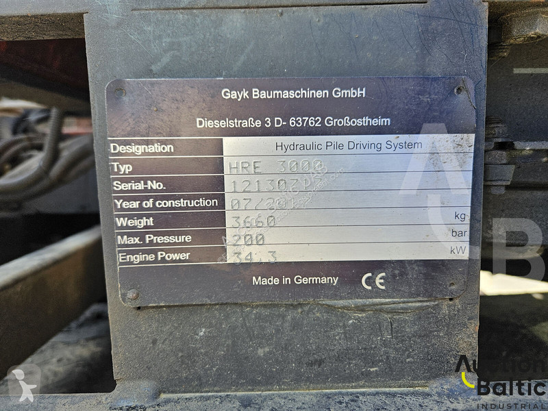 Bore-, hamre-, skæremaskine Gayk 3000