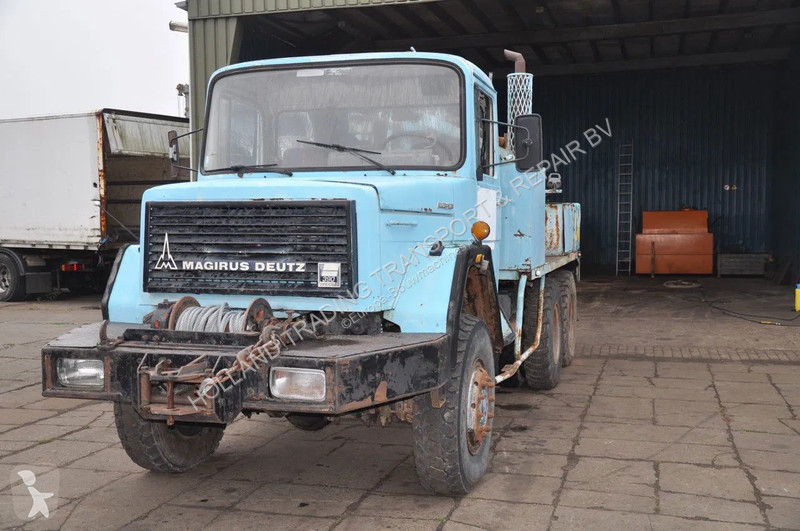 Bore-, hamre-, skæremaskine Magirus Deutz iveco...