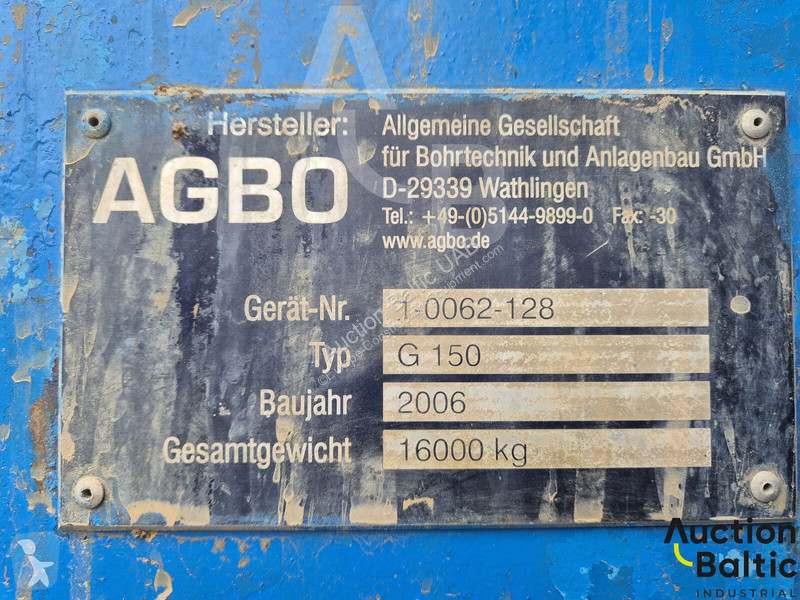 Bore-, hamre-, skæremaskine Agbo G 150