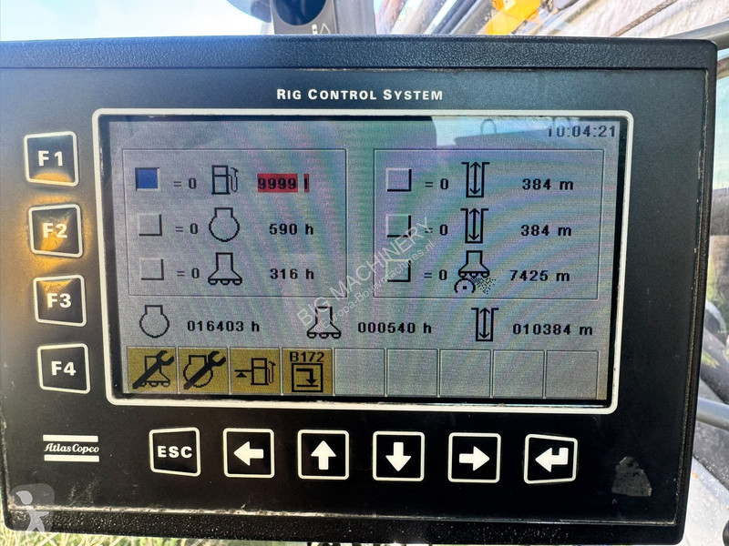 تخريم وتثقيب وتقطيع Atlas Copco L6-25