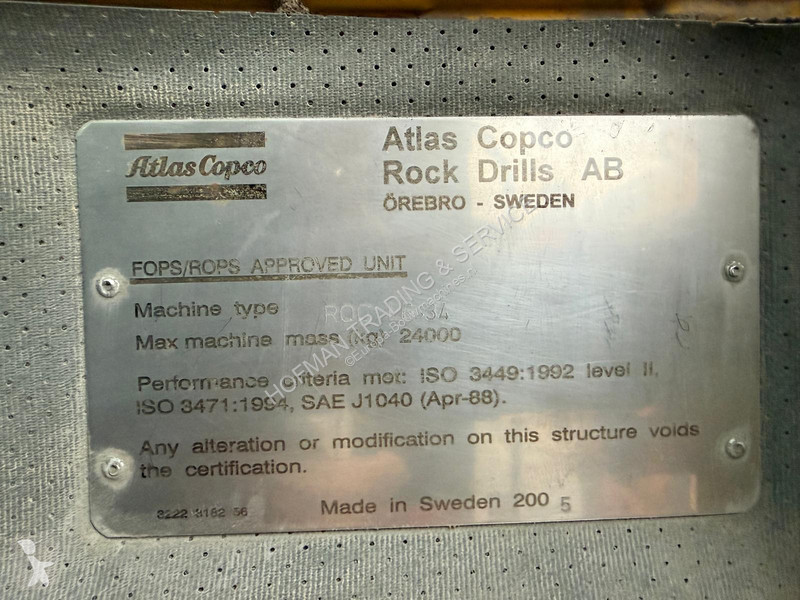 Wiercenie, kruszenie, rozcinanie Atlas Copco...