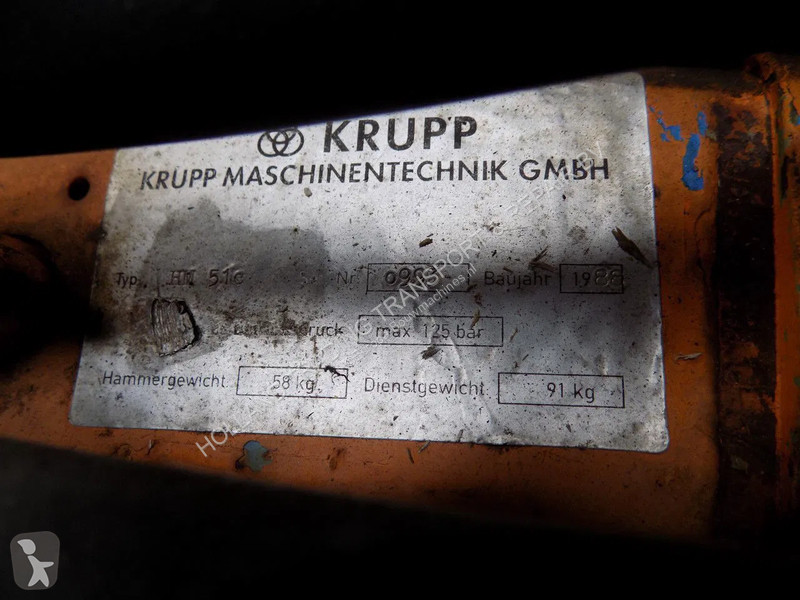 Bore-, hamre-, skæremaskine Krupp...